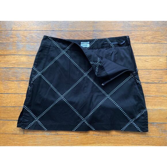 IZOD Golf Classix Black Stretch Skort sz 4 - Picture 2 of 12